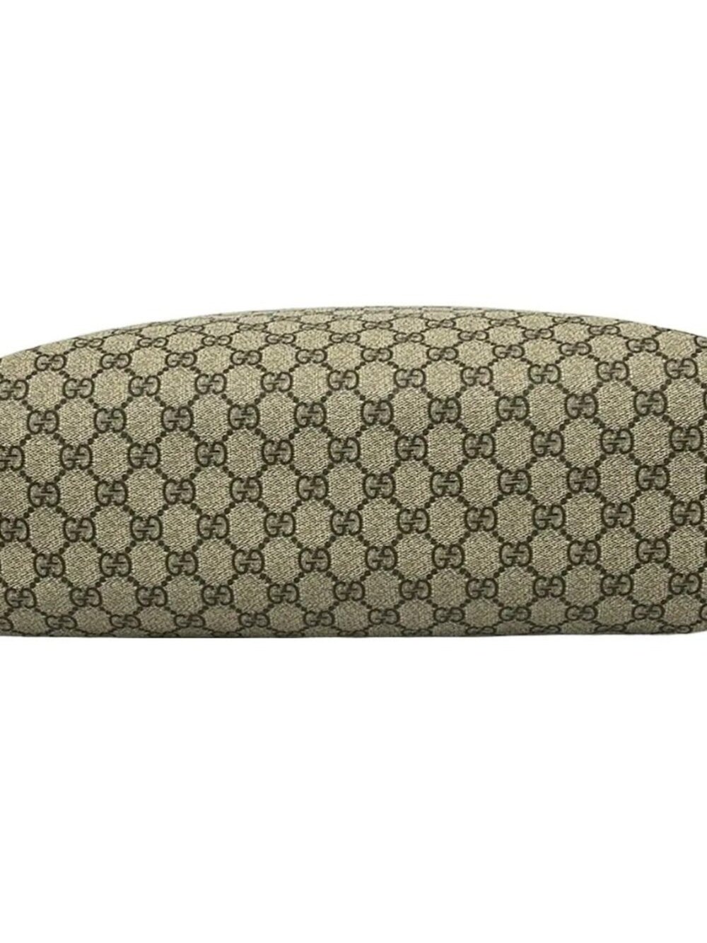 GUCCI GG Plus GG Supreme/Shelly (Web) 211134 Beige Dark Brown Multi PVC Leather - Picture 14 of 14